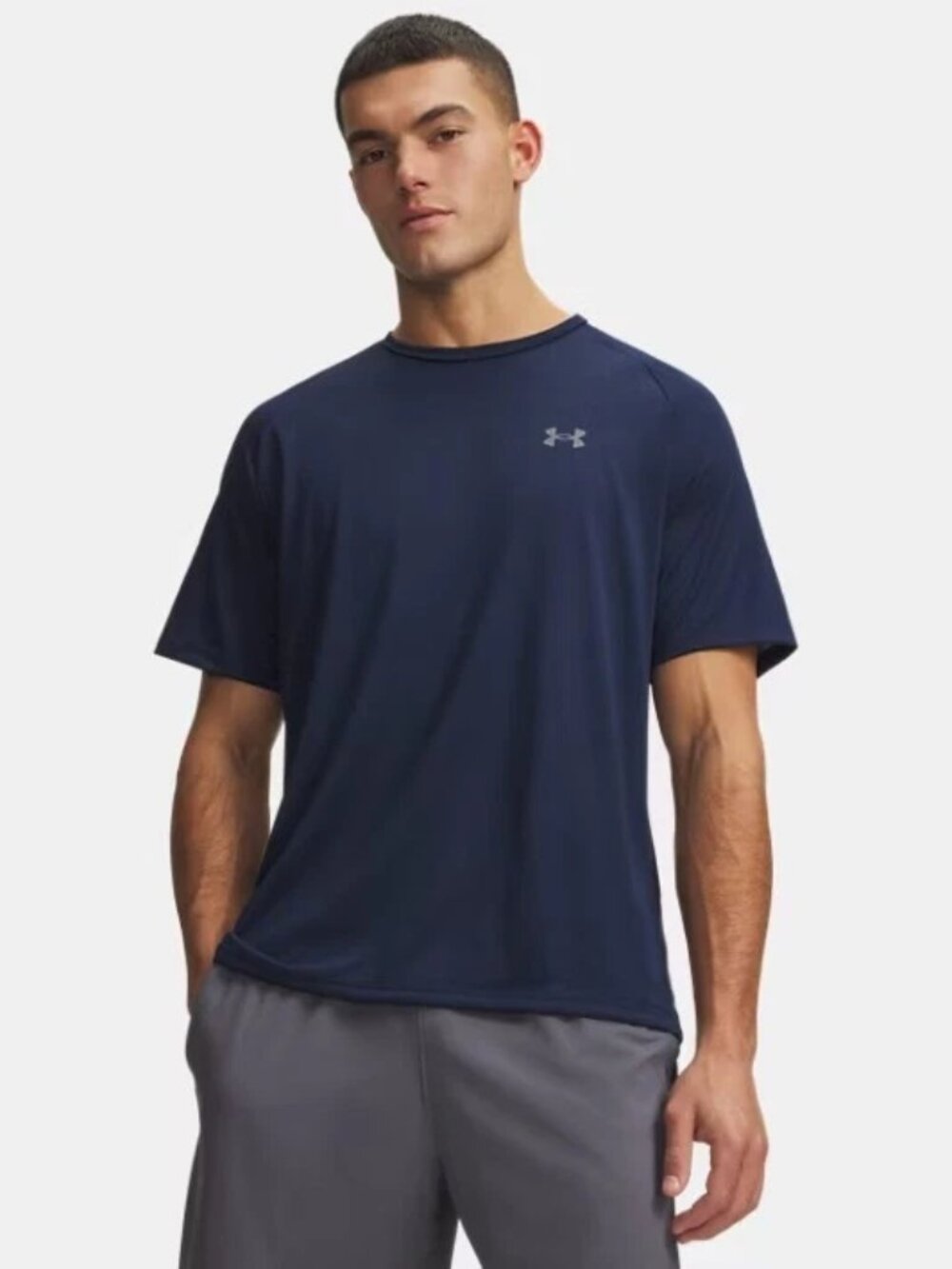 NWT Under Armour Men's Locker Tee 2.0 Short-Sleeve T-Shirt Navy Blue X-Large XL